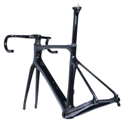 China Road Bikes Hot Selling Road Bikes Internal Carbon Fiber 700c Flat Carbon Road Bike Frame Sight Carbon Road Bike Frame for sale