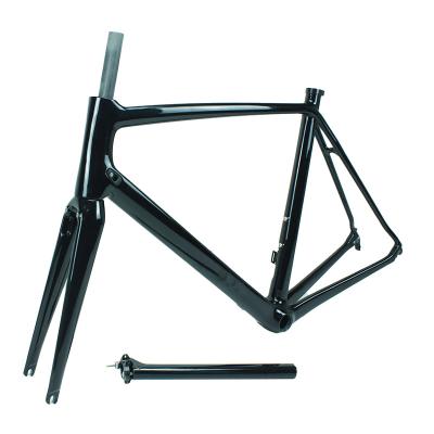 China Road Bikes Hot Selling C-Brake Mount C-Brake Frame Road Bike Frame OEM Carbon Fiber Frame Direct Carbon Matte Frame For Bicycles for sale