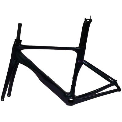 China Road Bikes High Quality Custom Matte Carbon Fiber Frame 700c Frame On-road Bike Carbon T700 Disc-brake Disc-brake Full Carbon Fiber Bike for sale