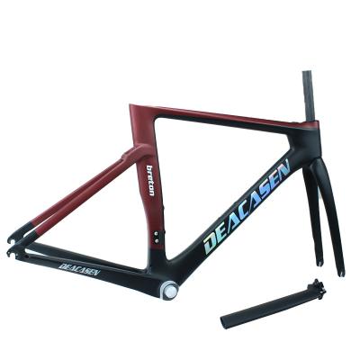 China Road Bikes Carbon Road Bicycle XS/S/M/L Carbon Fiber Frame Sight Road Bike Frame U-brake T700 Carbon Internal Bike for sale