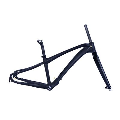 China Design 13.5 Mountain Bikes New 15.5 17.5 Inch T700 Carbon Bicycle Parts Bike Frame Disc-Brake Matte Mtb Bike Frame For Sale for sale