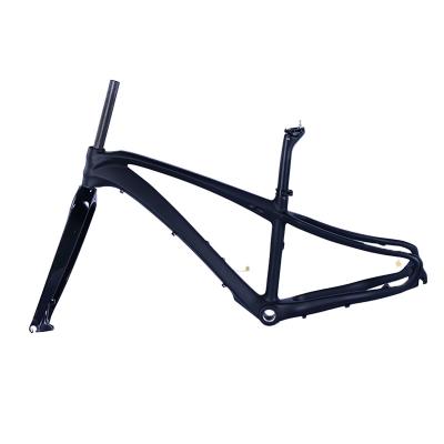 China Mountain Bikes Wholesale 13.5 15.5 17.5 Inch Thru-Axle Model Mountain Bike Frame Bicycle Parts Cable Carbon T700 Bike Internal Frame for sale