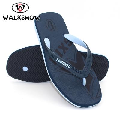 China $1 Dollars Heat Transfer Beach Flip Flop Lightweight Soft Natural Plastic Outdoor Shoes for sale