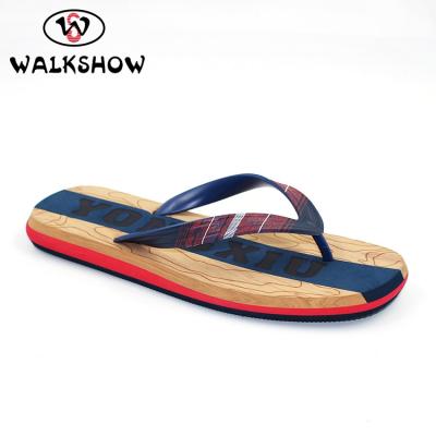 China Lightweight Personalize EVA Beach Sandals Natural Orthopedic Flip Flop for sale