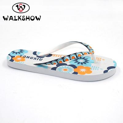 China Lightweight Custom Platform White Woman Plain Wedge Flip Flop for sale