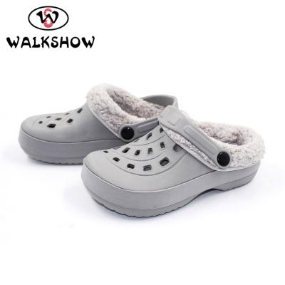 China New Design Child Waterproof Eva Novelty Soft Netting Winter Baby Clog for sale