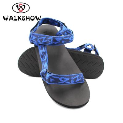 China Eva Rubber Sole Leader Sandal For Man Printed Anti-skid Nude Summer for sale