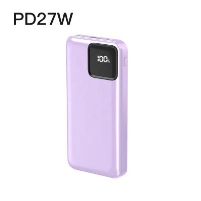 China fast charging support oem pd27w power bank 10000amh usb22.5w charging station large capacity power bank is used for 100W large capacity power bank for sale