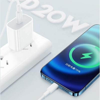 China 20W IOS Palladium 1m/2m Data Cable Fast Charging Charging Cable Apply to Apple Mobile Phone USB C Mobile Phone Fast Charging Cable for sale