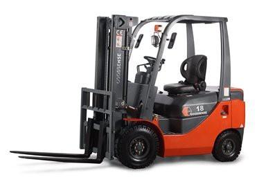 China GOODSENSE 1.8 Ton Diesel Counterbalanced Forklift Truck 35.4kw With Optional Lifting Height for sale