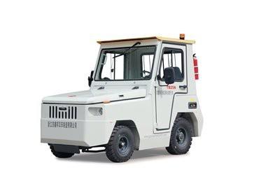 China Height Adjustable Steering Wheel Lithium Electric Tow Tractor With Hand Brake And Foot Brake for sale