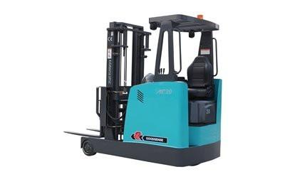 China Adjustability All Around Stand Up Reach Truck GOODSENSE Warehouse Handling for sale