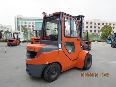 China China Manufacture full wheel drive 3.5 Ton All Terrain Forklift Trucks for sale