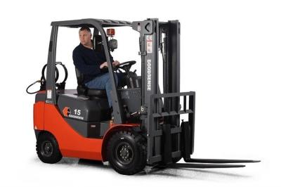 China 1.5 Ton Hydraulic Diesel LPG Powered Forklift Truck With Optional Lifting Height for sale