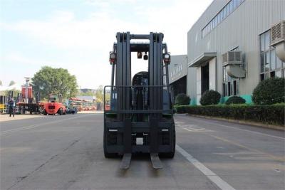 China Wide View Mast Design Battery Powered Forklift 4 Ton 4 Wheel Flexible Steering System for sale