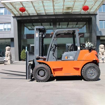 China Goodsense high quality LPG forklift truck 4ton 4.5ton 5ton small gasoline lpg forklift price with side shifter for sale