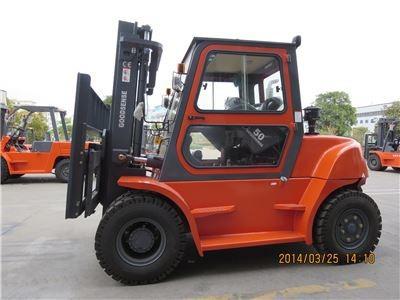 China GOODSENSE 5 Ton Diesel Forklift Fully Hydraulic With 3m-7m Lifting Capacity New For Outdoor Use for sale