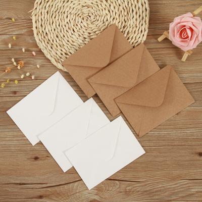 China Recyclable Wholesale Retro Kraft Paper Envelope Bag Self Seal Cardboard Document Bag For Letter And Gift Certificate for sale