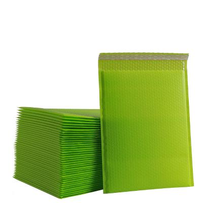 China Hot Selling Waterproof Poly Bubble Mailer Bags Green Mailer Bags Padded Biodegradable Bubble Mailing Bag for sale