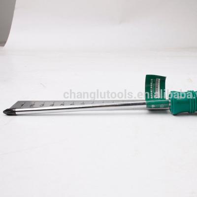 China High Quality Cr-v Cross Screwdriver With Color Bar Handle for sale