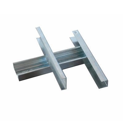 China Channel Traditional Galvanized Faux Metal Framing Ceiling Furring Ceiling Channels Metal Head Runner for sale