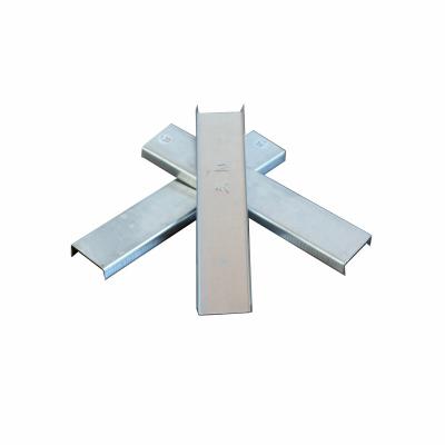 China Traditional False Ceiling Galvanized Framing Channel Galvanized Steel U Head Runner Furring Channels for sale