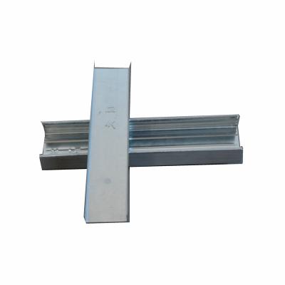 China Traditional Framing Main Channel Ceiling Steel Main Runner Galvanized Steel Strip for Gypsum Board System for sale