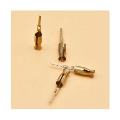 China PCB Factory Price Metal Stamping Parts Pin Needle Plug-in Connector For PCB Contact for sale