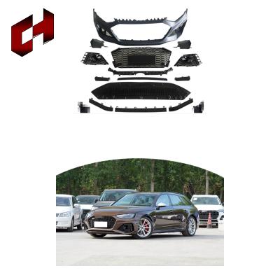 China Auto Parts Factory-direct New Product CH Combination Installation Seamless Grill Body Kits For Audi A4 2020 To Rs4 for sale