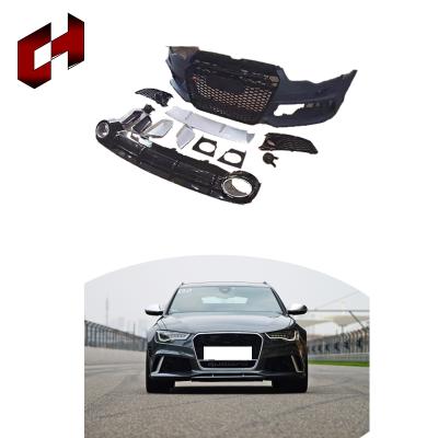 China ch Factory-direct Front Bar Wide Enlargement Auto Hardware Brand New Part The Grill Body Bumper Kits For Audi A6 C7 2012-2015 To S6 for sale