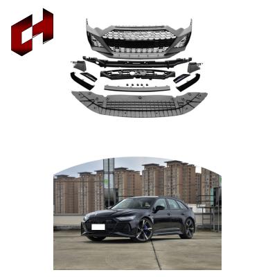 China Factory-direct brand new hardware widening front bar rear bar body widening kits for Audi A6L 2019-2021 to Rs6 for sale