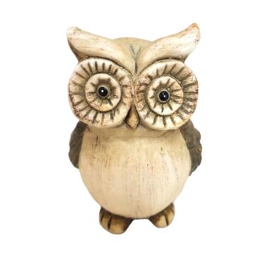 China Owl Statue Sculpture Animal Sculptures Yard of Worlwide Garden Decorations for sale