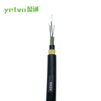 China ADSS Fiber Optic Cable Self-Supporting Outdoor Singlemode Non-mentallic Communication Cable for sale