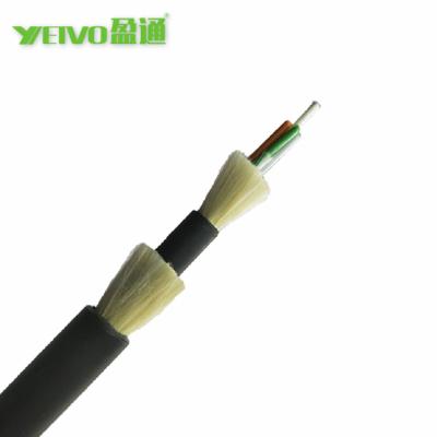 China Suitable for long distance and indoor communication ADSS 8 12 24 36 48 72 core ADSS fiber optic aerial fiber optic cables with accessories for sale