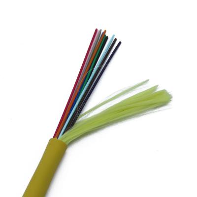 China 2 Cores GJFJV Tight Buffer Light Weight Indoor Fiber Cable GJFJV for sale