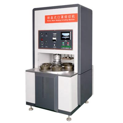 China energy & High Speed ​​Ffp2 Ffp3 3D 3Ply Rotary Full Automatic Dust Extracting Machine N95 Cup Maske Cup Mask Machine for sale