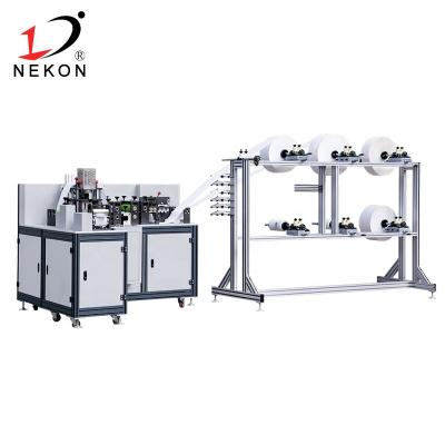 China Nonwoven Fabric Machine 3D Disposable Face Mask Machine For Making 4 Layers Of Mask for sale