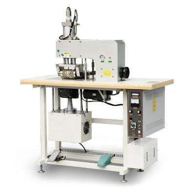 China China NEKON Supply Semi-automatic Ultrasonic Lace Embossing Bag Nonwoven Fabric Machine for Cutting Sealing Non Woven Fabric for sale