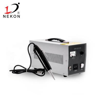 China Toys Industry Semi Automatic Ultrasonic Portable Non Woven Fabric Plastic Welding Machine for sale