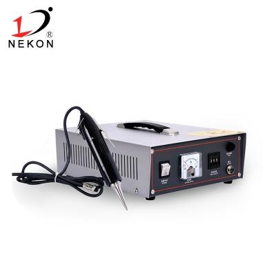 China Portable Ultrasonic Non Mask Ear Loop Plastic Woven Fabric Spot Welding Welding Machine for sale