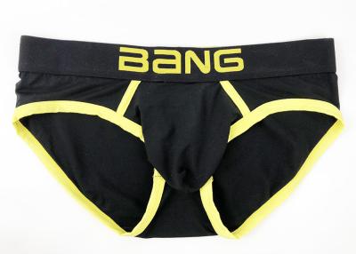 China Sexy Modal Mens Sports Briefs Health Care With Pouch Pocket , Logo Customized for sale