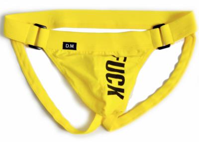 China Gay Club Jockstrap Boxer Brief , Cotton Mens Backless Pouch Underwear for sale