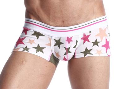 China Printed Pattern Mens Hipster Trunks Underwear Breathabel Eco - Friendly for sale