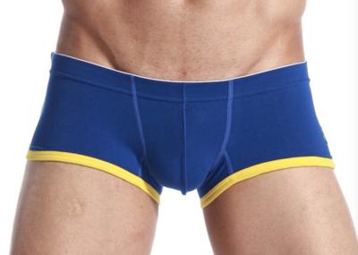 China Hide Waistband Mens Cotton Underwear Anti - Static With Bulge Pouch , Eco - Friendly for sale