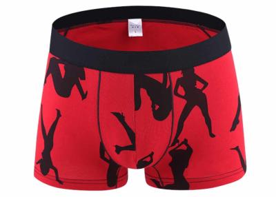 China Professional Mens Underwear Boxer Briefs / Mens Sports Underwear Briefs Printed Pattern for sale