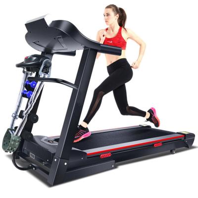 China Commercial Folding Exercise Treadmill Multifunctional Treadmills With 4 Way Electric Running Machine for sale