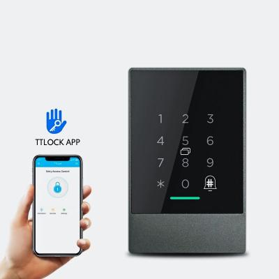 China Slimoro Waterproof WiFi App Access Control Reader Electronic Furniture Digital Keypad Door Lock Card Reader Smart Locks A02 for sale