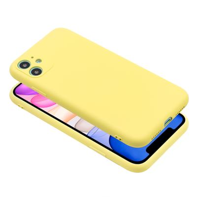 China High Quality Shockproof Food Grade TPU Material Phone Cover For iPhone 12 Matte Silicon Case, Camera Lens Protector For iPhone Silicon Case for sale