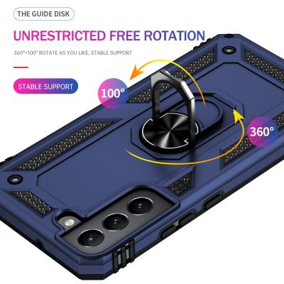 China Slimoro shockproof tpu+hard pc shockproof for samsung s22 ultra case car bracket dustproof waterproof phone case for samsung for sale