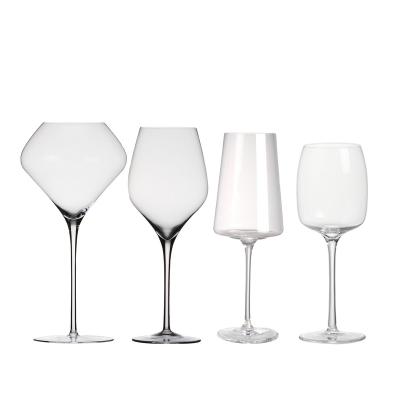 China Creative crystal glass wine goblet household viable brandy wine glass for sale